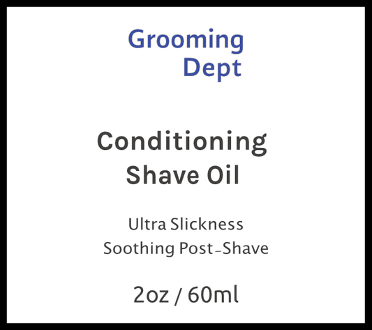 Grooming Dept Conditioning Shave Oil